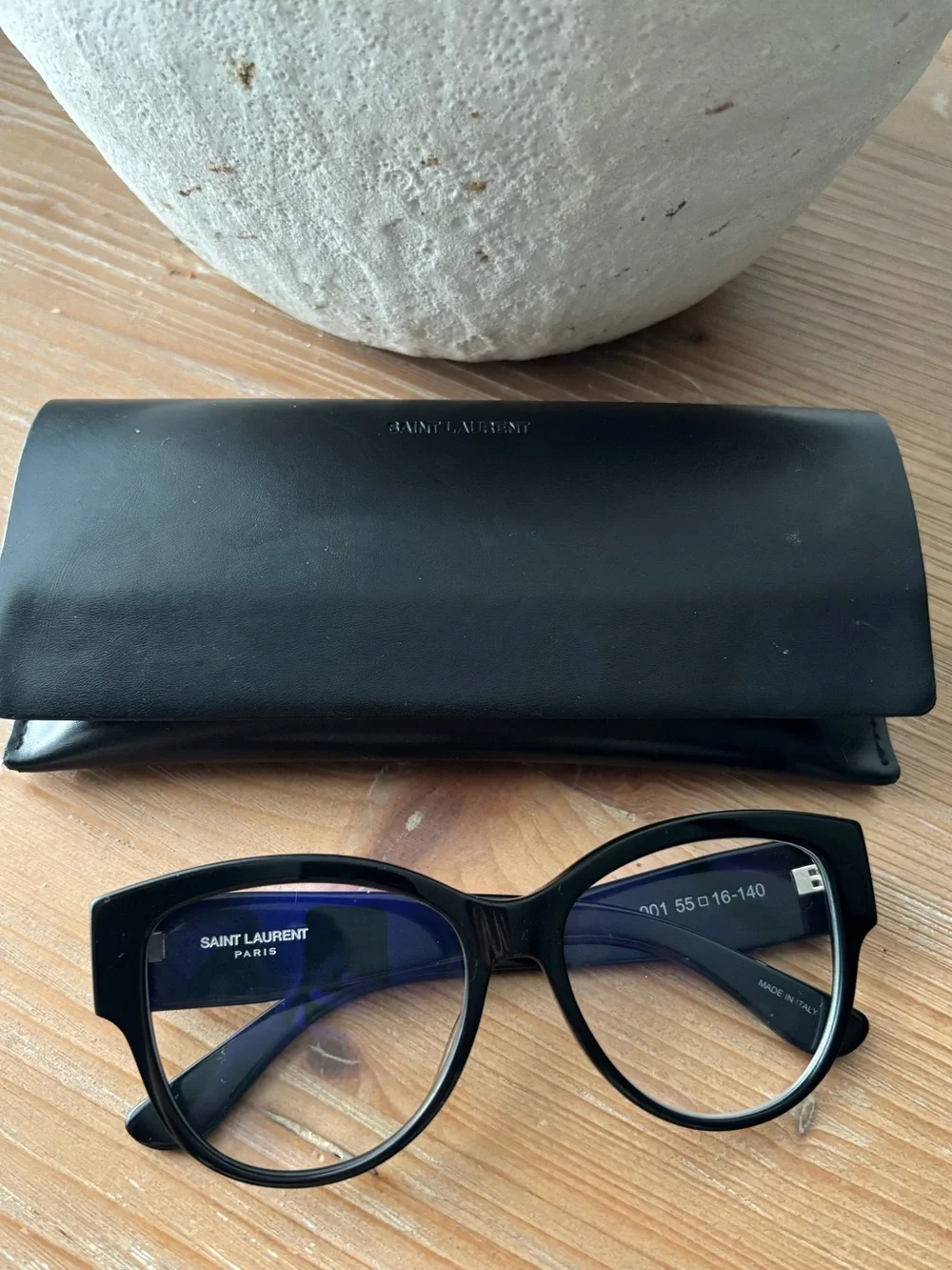 Saint Laurent Black Optical Glasses